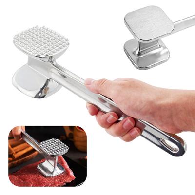 Mehrzweck-Fleischklopferhammer, rostfrei, professioneller Fleischklopfer, robuster Fleischhammer für Steak, Grillen, Kochen, Küchenwerkzeuge