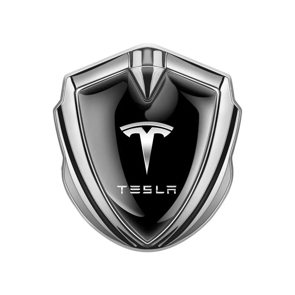 

Автомобильная наклейка 2025 Новая Tesla 1/2 шт. 3D Металлические наклейки на кузов автомобиля Индивидуальные значки Декорация Автоаксессуары Для Tesla Model 3 Y X S Ro