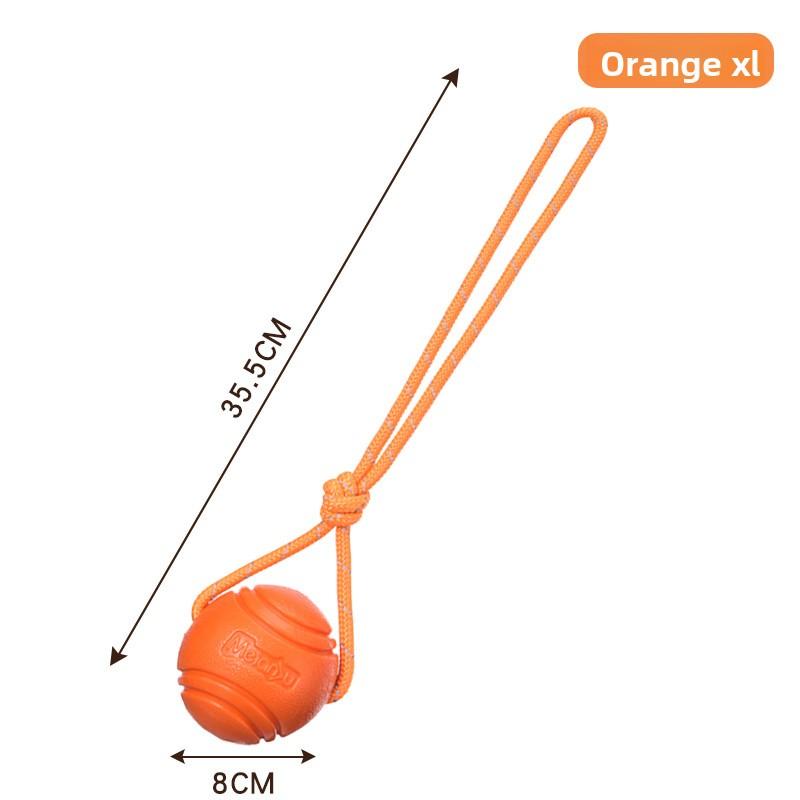 Pet Toy Balls, Rope Balls, Dog Interactive Toys, Reflective Rope Training, Dog Bite Force, Teeth Grinding, and Bite Resistance