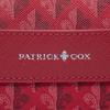 Patrick Cox Colorful Maison Shoulder Bag, PXLHDES1, Red, Women's, with a Colorful Maison Pattern