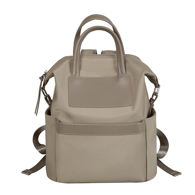 2024 Spring/Summer New Oxford Cloth Backpack for Women, Fashionable Versatile Travel Handbag, Waterproof Nylon School Bag