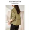 Leather Jacket Women's Short Autumn New Style Fashionable Loose Versatile Leather Jacket Solid Color Cardigan
