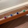 Delicate personality style, cultivate gemstone adjustable ring, fashion niche design sense, light luxury, give girlfriend holiday gifts