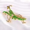 1pc Sparkling Shiny Rhinestone Mantis Brooch  Handcrafted Vintage Style Fashion Accessory For Women  Nature  Inspired Timeless Elegance