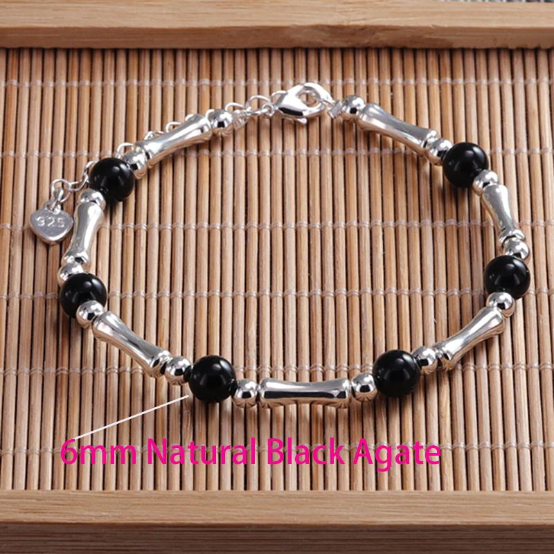 925 Silver Three-Layer Chain Circle Bracelet For Women Simple Exquisite Gift Wedding Accessories