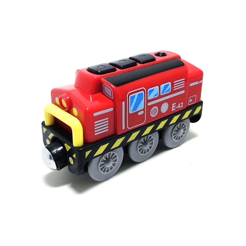 Updated style Kids Electric Train Toys Magnetic Slot Diecast Electronic Toy Birthday Gifts For Kids Fit track wooden track W615