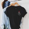 Korean Finger Love Symbol TShirt Korean Finger Heart Kpop Shirt Unisex Graphic T Shirts Cute Summer Short Sleeve Female Tops