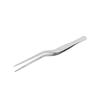 1pcs Stainless Steel Kitchen Barbecue Tweezers, Food Clip Portable Picnic Cooking Tool, Bar Kitchen Specific Clip