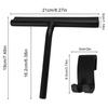 Silicone Glass Squeegee with Hook for Mirrors and Windows