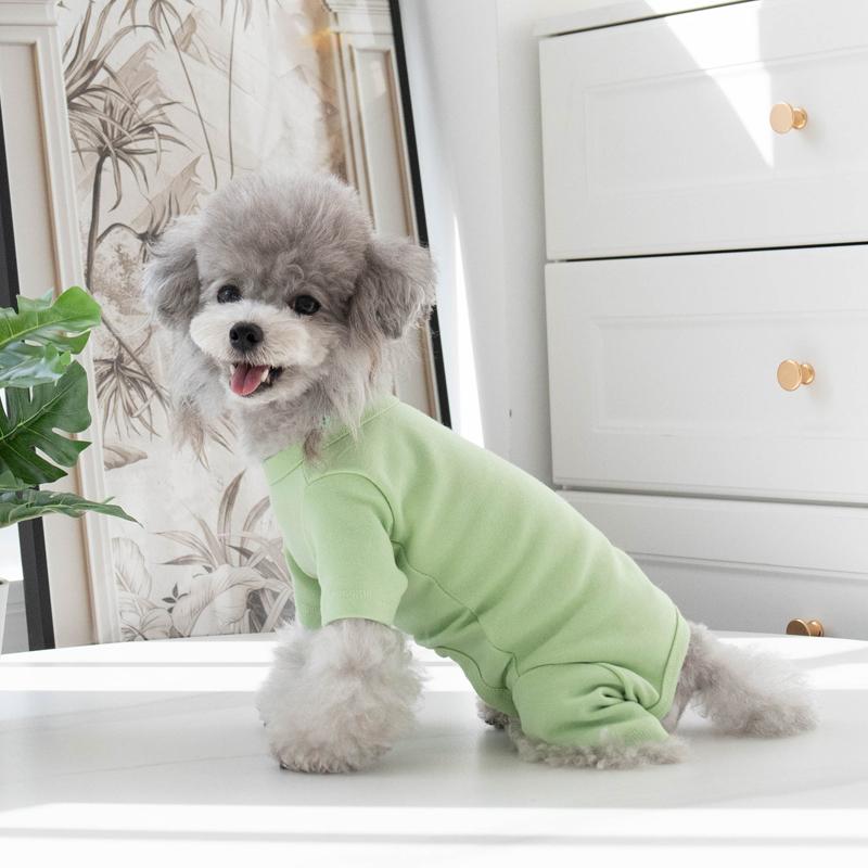 Cotton Dog Pajamas Jumpsuit Boy Girl Dog Clothes Pomeranian Yorkie Bichon Poodle Schnauzer Small Dog Clothing Pet Apparel Winter