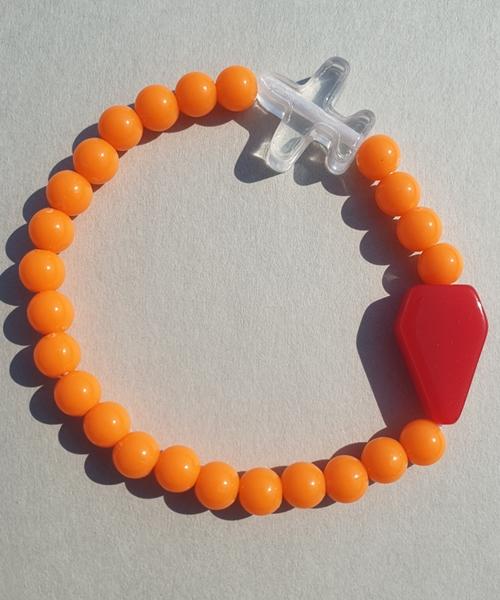 Bonbeau Clear Airplane Layered Bracelet Transparent Airplane Bead Bracelet 3 Colors