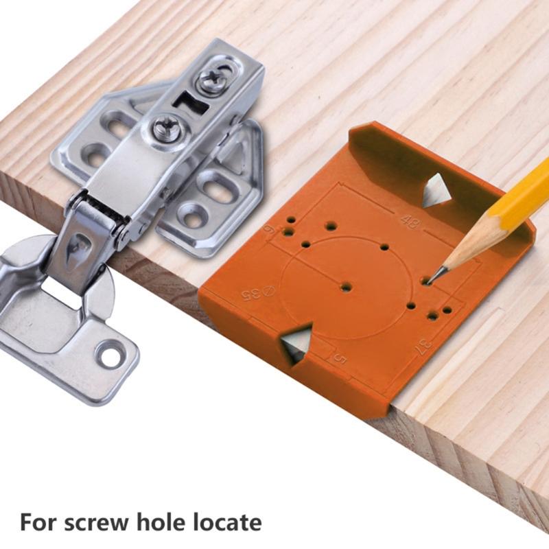 Multipurpose Plastic Hinge Jig For 35mm 40mm Cabinet Hardware Quick Alignment System Concealed Hinge Jig