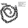 Pomeranian Leash Giant Chain Dog Leash, Lightweight Plastic Pet Looks Like Comfortable Iron Chain, Stylish Big for Small Dogs Photo Props Heavy-duty
