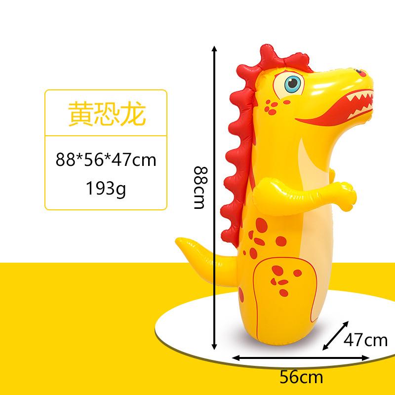 Inflatable Dinosaur Untoppleable Dolls,wholesale Night Market Toys,stall Toys,children s Boxing Toys,inflatable Untoppleable