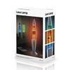 Lampe Lave - CELLUSTOP - Fusée - Aluminium et Verre - 35 cm - 2 Ampoules Halogènes Incluses