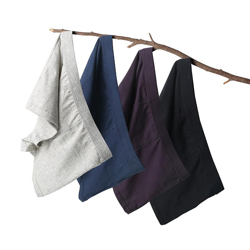 6Pcs Oversized Underwear Men Solid Cotton Boxers Comfort Mid‑Waist Boxer Briefs For Big Guys Daily Wear Panties L XL 2XL 3XL 4XL 5XL 6XL