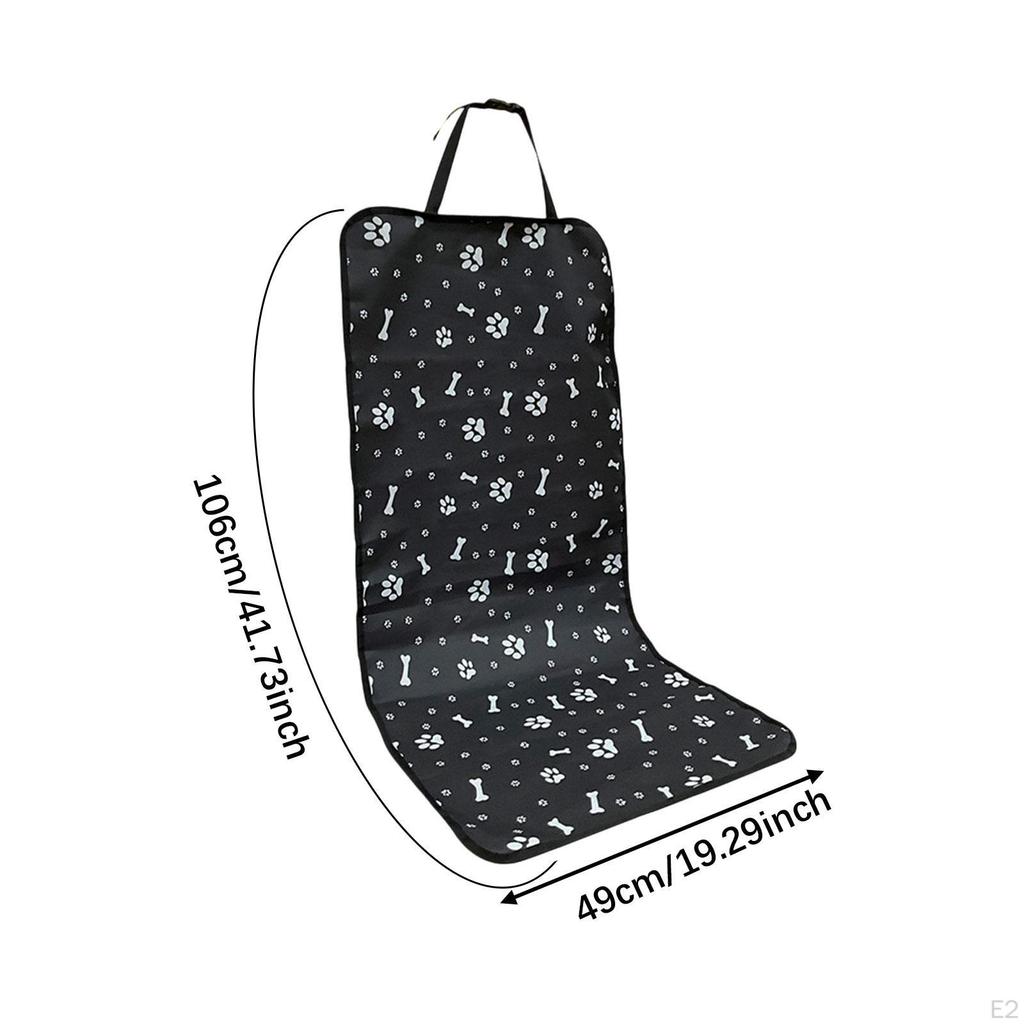 Hundesitzbezug für vorne Haustierkissen Schnellverschluss Komfortable Abnehmbare Schutzmatte