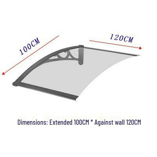 Aluminum Alloy Waterproof Awning Sunshade for Terrace and Balcony