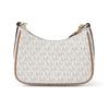 Michael Kors Mk Jet Set Charm Monogram Canvas And Leather Shoulder Bag Women Shoulder Bag Vanilla-White 32H1GT9C1B-VANILLA-ACORN