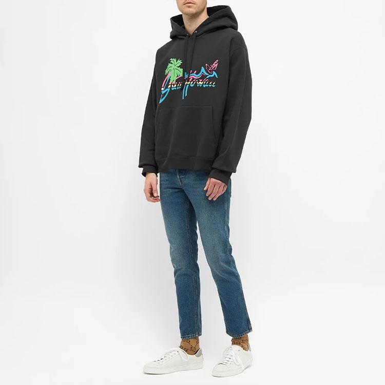 Gucci Hawaii Rainbow Print For Men Black Men's 626989-XJCSP-1142
