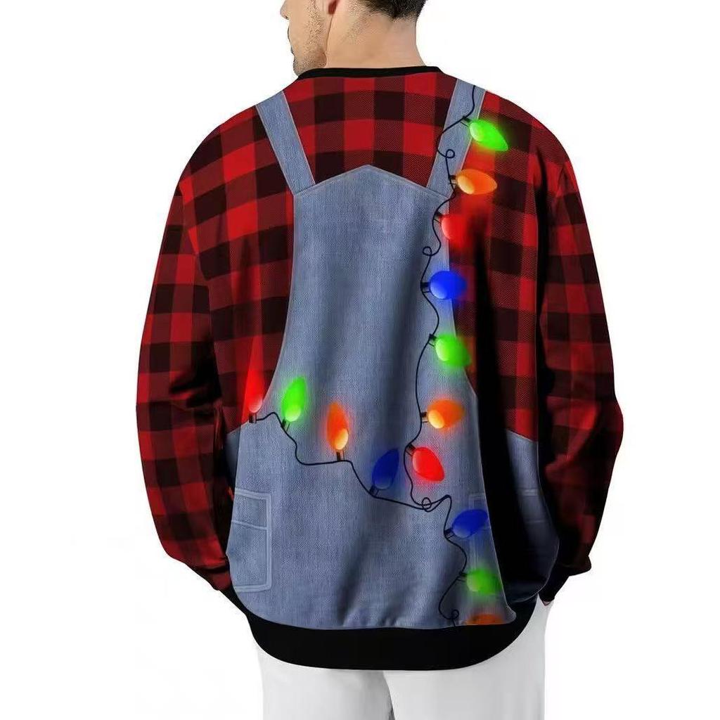 Christmas Costumes Unisex Suspender-style Casual Trendy Loose T-Shirt