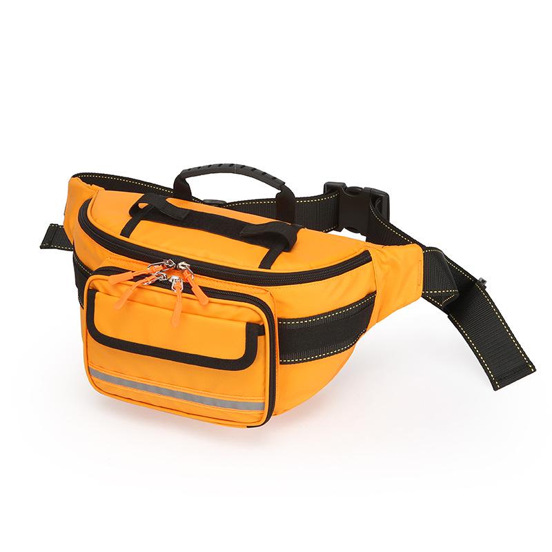 CDC Medical Emergency Waist Bag - Portable First Aid and Medicine Storage Crossbody Bag