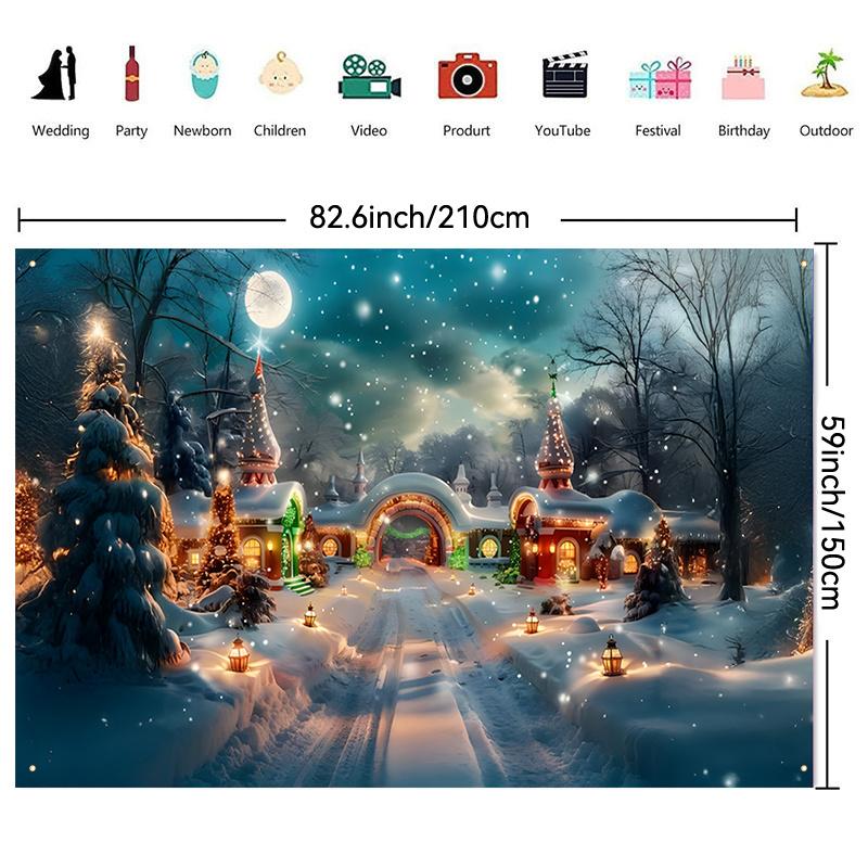 Christmas background fabric holiday and winter activities family gatherings and decorations Christmas decorations