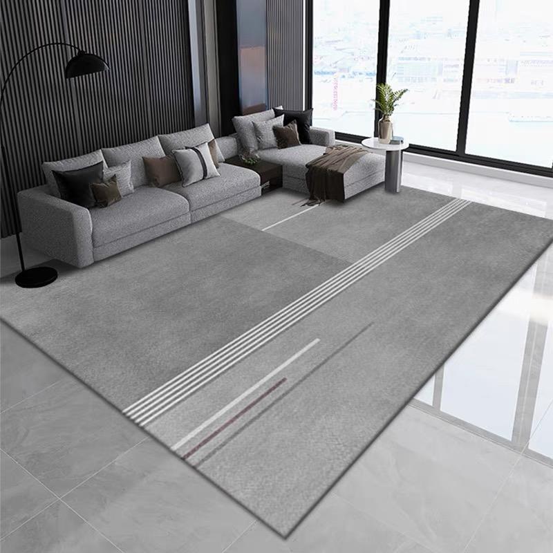 

Простой светлый роскошный ковер для гостиной, домашний нескользящий и грязезащитный коврик, большой диван, журнальный столик, ковер, декор комнаты 1600MMx2300MM
