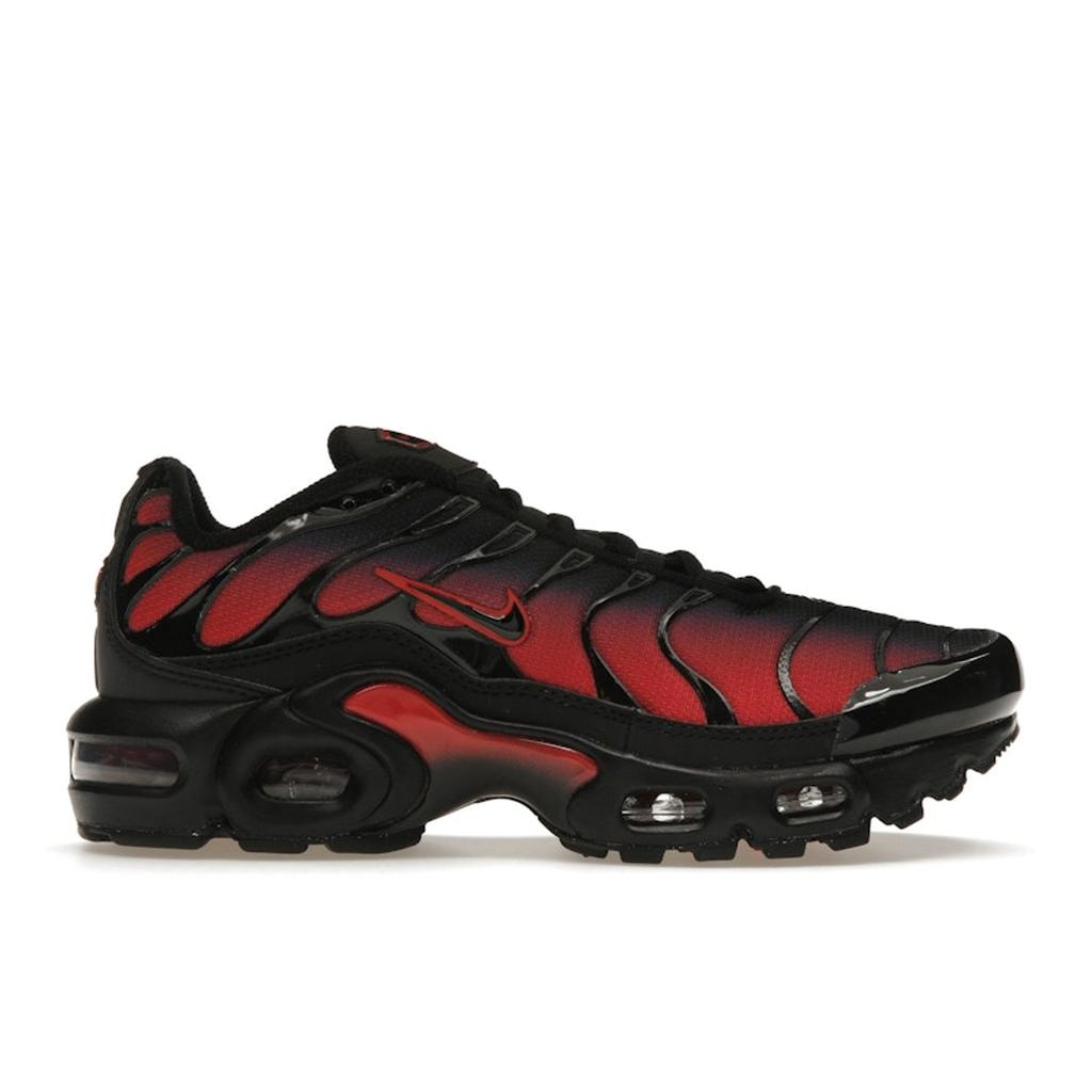 Nike Air Max Plus GS Bred Gradient Kids Sneakers University-Red Black FB8024-600