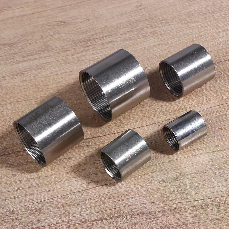 1/8" 1/4" 3/8" 1/2" 3/4" 1" 11/4" 11/2" BSP Female DN 6/8/10/15/20/25/32/40/50mm Barrel Coupler Nipple Pipe Fitting Connector