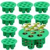 No Soil Seed Germination Tray Plant Growing Tool  for Flowering Plants Compact Green Tray
