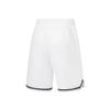 Li Ning CBA Series Letter Logo Printed Round Neck Vest And Shorts Set Basketball Set Men Sportswear Standard-White AATT027-3