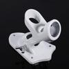 2 Angle Aluminium Alloy Flag Pole Holder Mounting Wall Mount Flagpole Windsock Bracket White