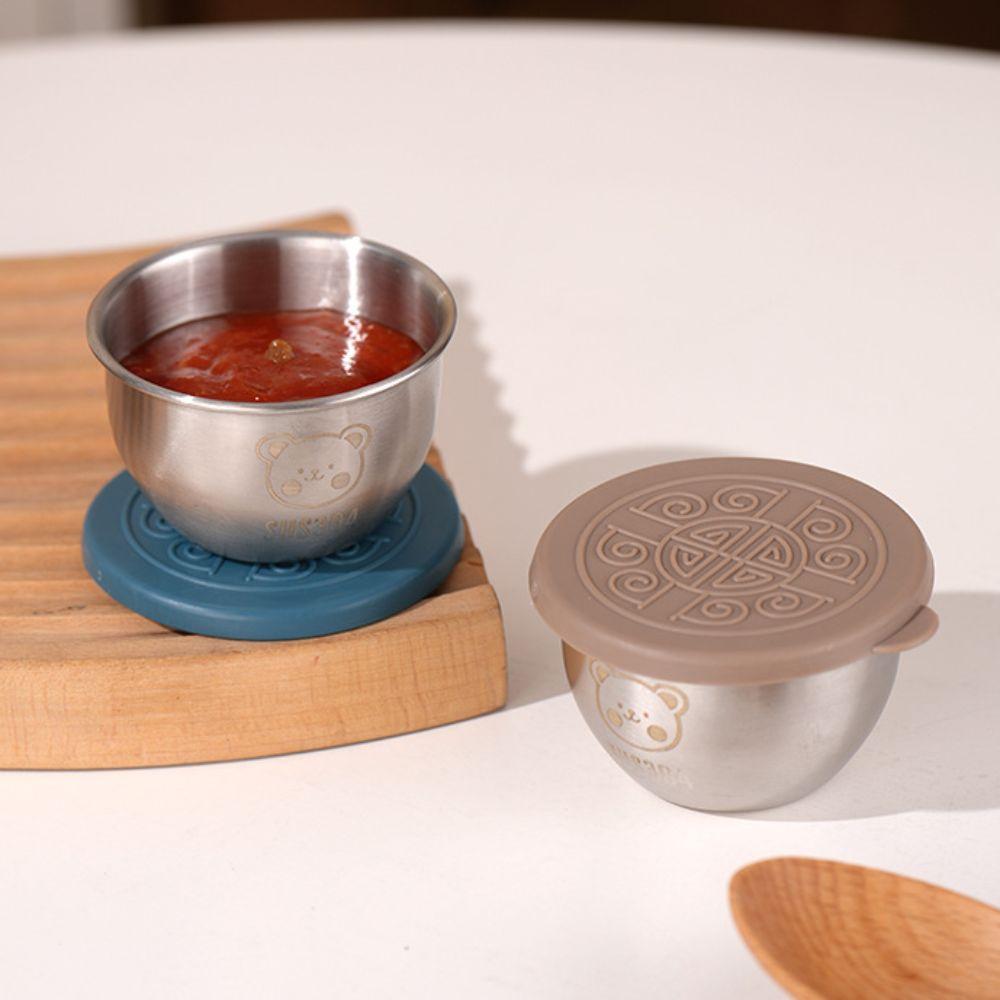 Reusable Storage Containers 304 Stainless Steel Dipping Dish New Sauce Cup  Food Storage