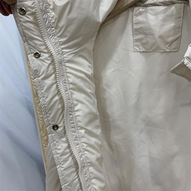 Women Light Weight Thermal Seamlessly Sleeveless White Duck Down Jacket All Match Chic Loose Stand Collar Down Vest