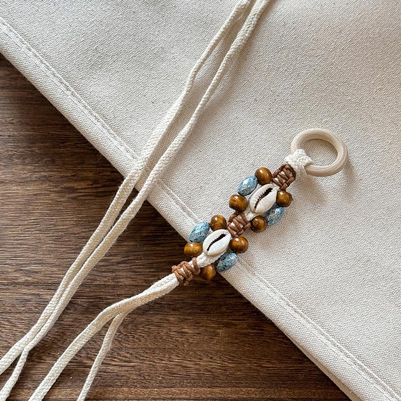 Bohemian Retro Ethnic Style Waist Rope For Women Girls Simple Dress Belt Hand Woven Waist Chain Clothing Accessories Gifts