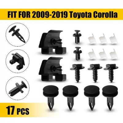 Front Bumper Fastener Fix Clips Retainer Replacement Fit 2009-19 Toyota Corolla