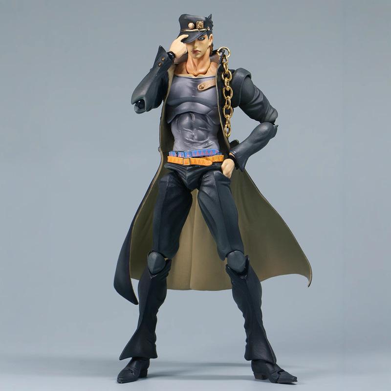 Anime Figurine Jojo Adventure Empty Chengtaro Platinum Star Movable Big Large-Sized Figurine Model Desktop Ornament Collection