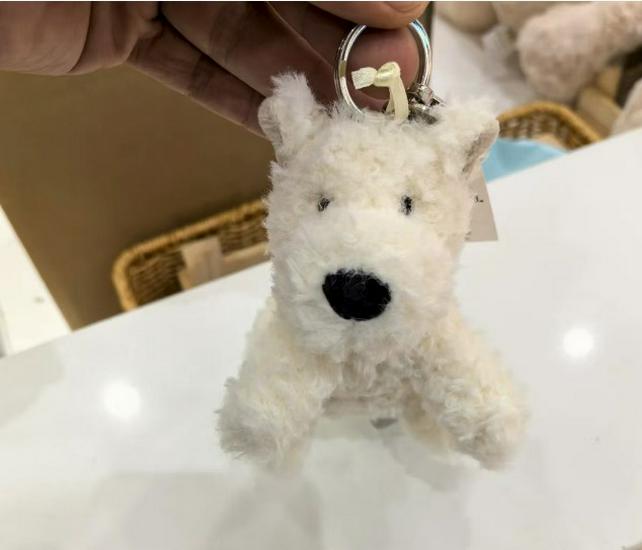 Kolekce plyšových klíčenek ve stylu Jellycat: Roztomilá panenka, hračka, dárek