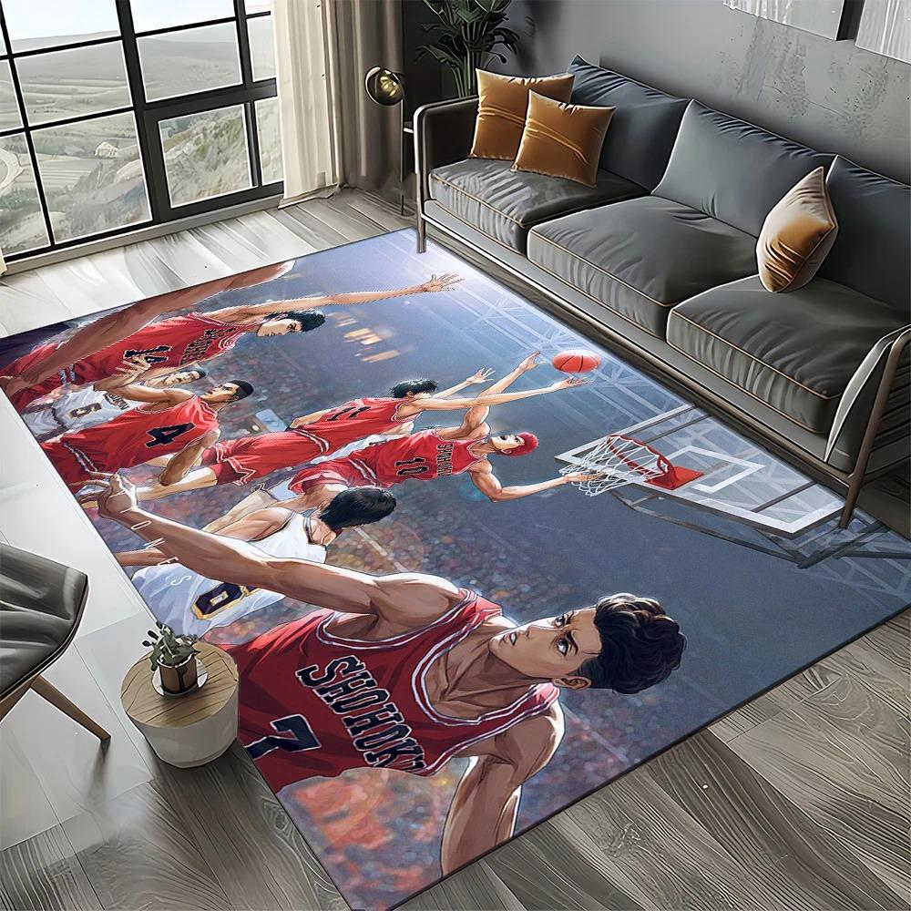 

Cartoon Anime Basketball Carpet Large Size Area Rug for Living Room Boys Bedroom Soft Floor Mat Home Decor 40x60cm