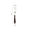304 Stainless Steel Western Tableware Knife Fork Spoon Dessert Fork Spoon Solid Wood Handle Fork Spoon Steak Knife Restaurant