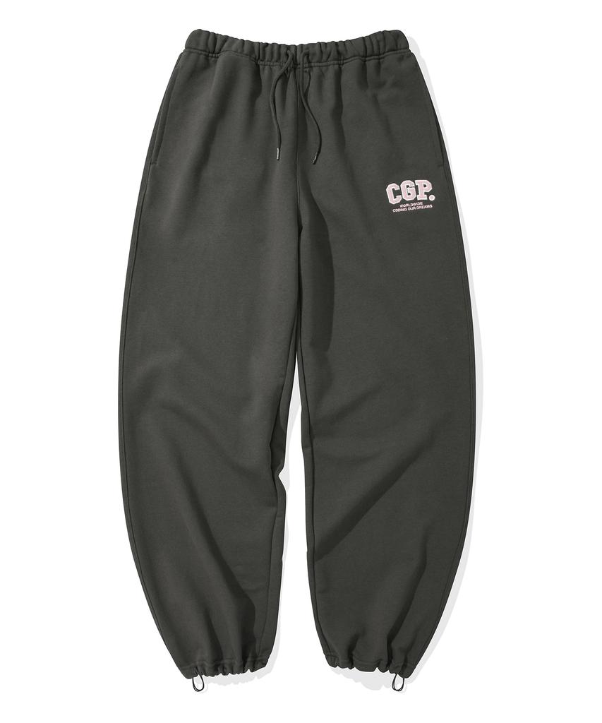 CGP Cgp Arch Logo Training Pants_Charcoal