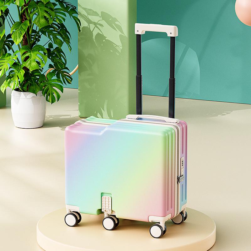 Children's 20" Ride-On Suitcase with 6 Wheels and Universal Trolley Handle