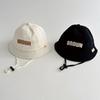Letter Embroidery Toddler Bucket Hat Cotton Kids Bucket Cap Baby Sunscreen Hat  Outdoor Use