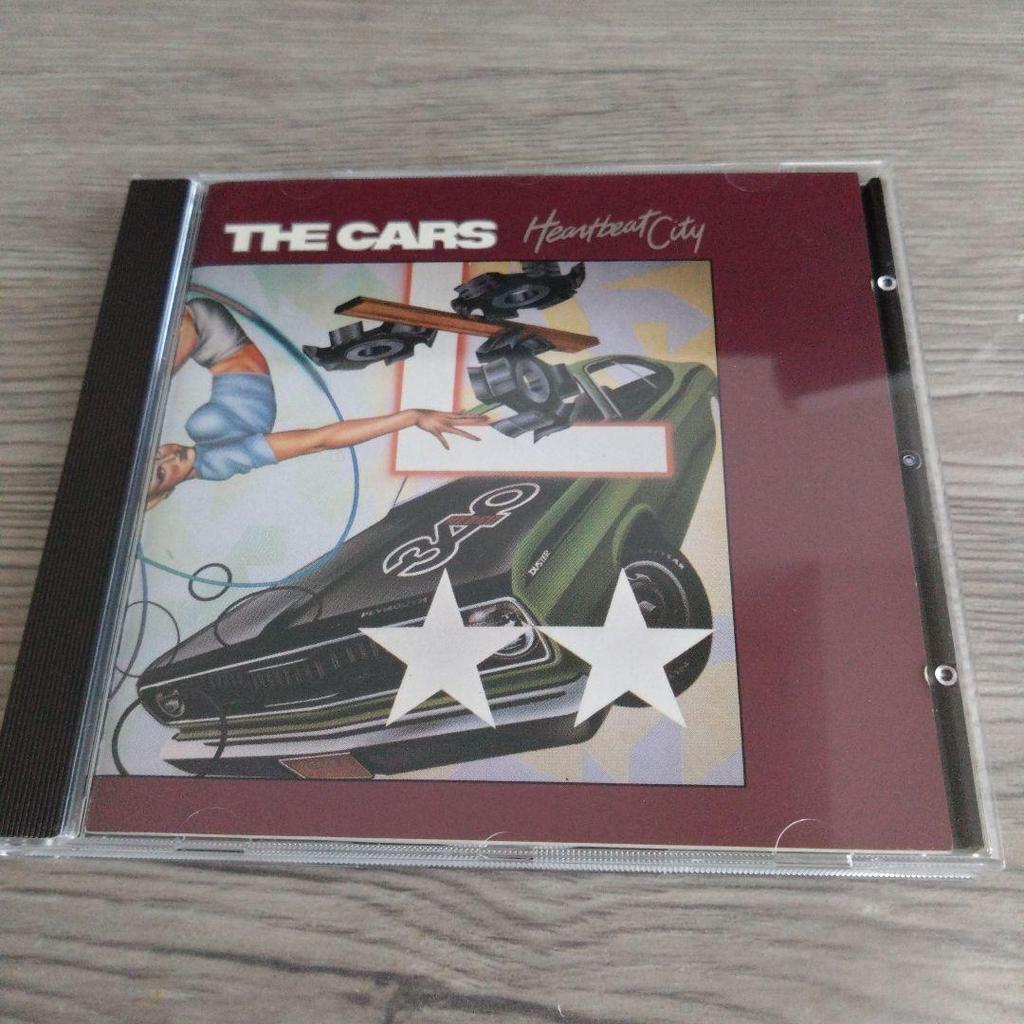 [USED] West German edition THE CARS Heartbeat City CD Zacars