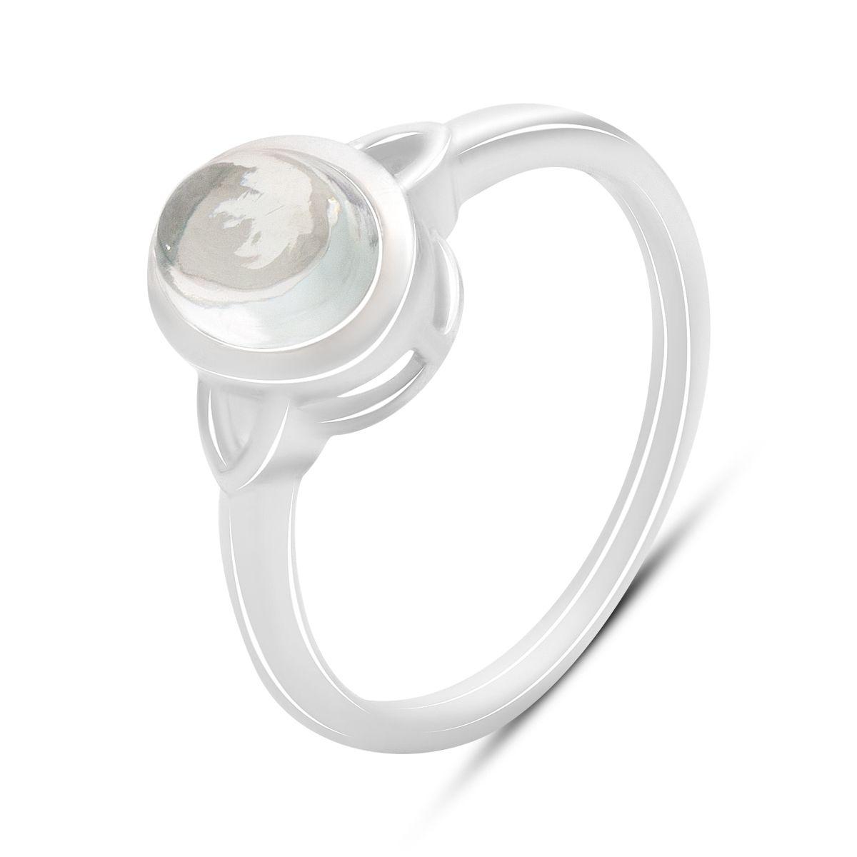 

Серебряное кольцо с натуральным топазом 1.825ct, вес изделия 2,44 гр (2188254) 17 небо синє світло кольору