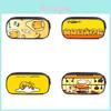 Estojo de Lápis Desenho Gudetama Ovo Preguiçoso Com Grande Capacidade Para Crianças Estudantes Material Escolar