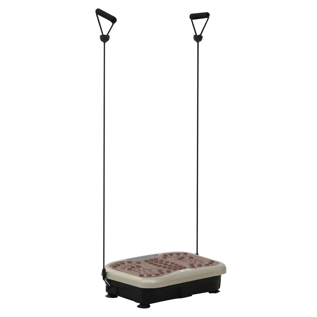 Vibration Plate Vibration Trainer Vibration Device Fitness Trainer LED Display USB Speaker Training Bands Remote Control