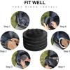 4Pcs 6.5 Inch Car Universal Speaker Ring Soundproof Cotton,  Enhance The Sound Effect