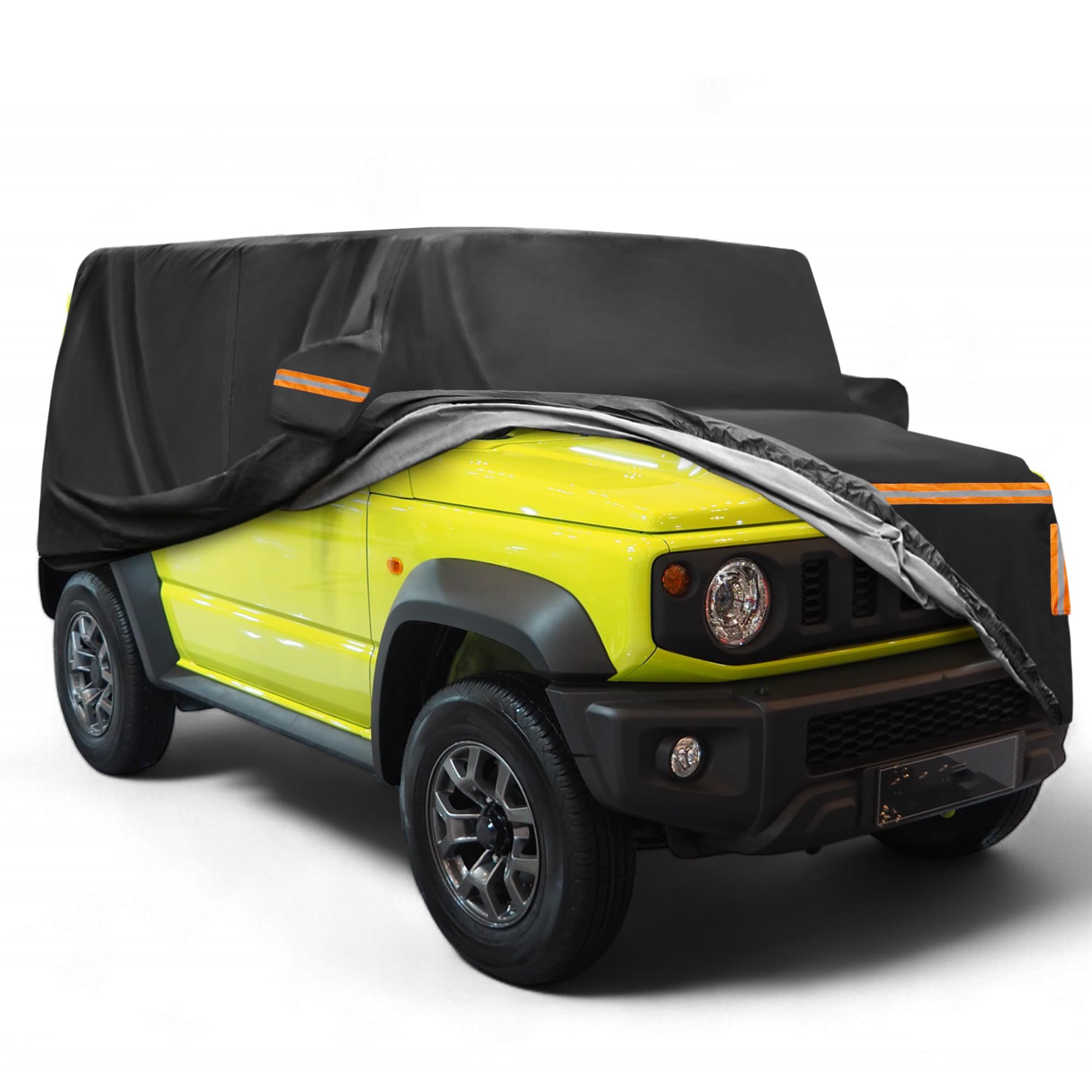 

X AUTOHAUX Совместимый с Suzuki Sierra Чехол для автомобиля Чехол для малолитражного автомобиля Блокировка Изоляция Защита от солнца Защита от града Всепогодный Водонепроницаемый Чехол для автомобиля